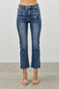 Mid Rise Skinny Crop Tummy Control  Style Ratio