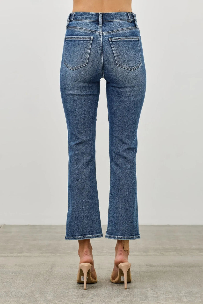 Mid Rise Skinny Crop Tummy Control  Style Ratio