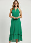 Mlle Gabrielle Solid Sleeveless Dress  Style Ratio