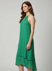 Mlle Gabrielle Solid Sleeveless Dress  Style Ratio