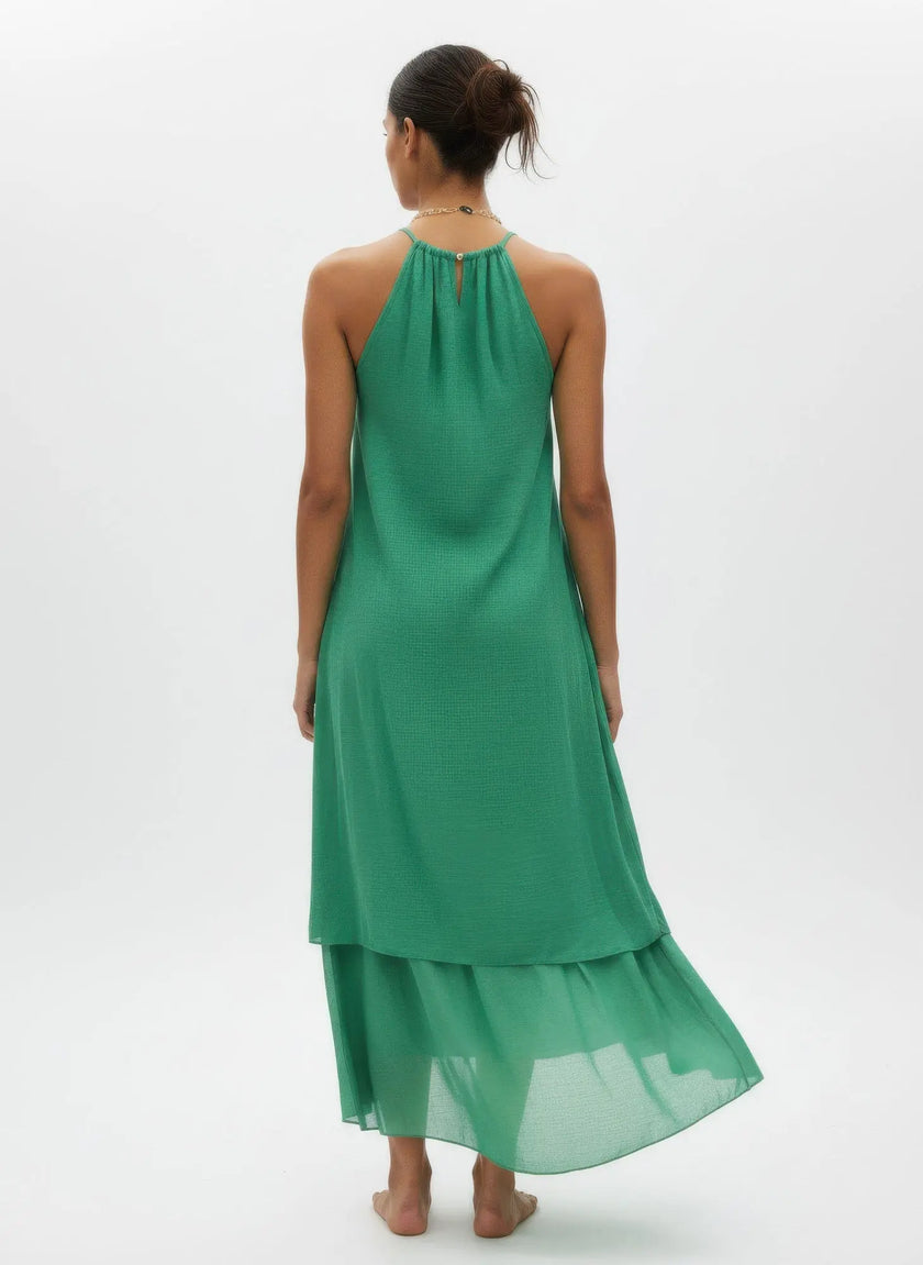 Mlle Gabrielle Solid Sleeveless Dress  Style Ratio