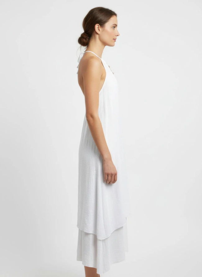 Mlle Gabrielle Solid Sleeveless Dress  Style Ratio