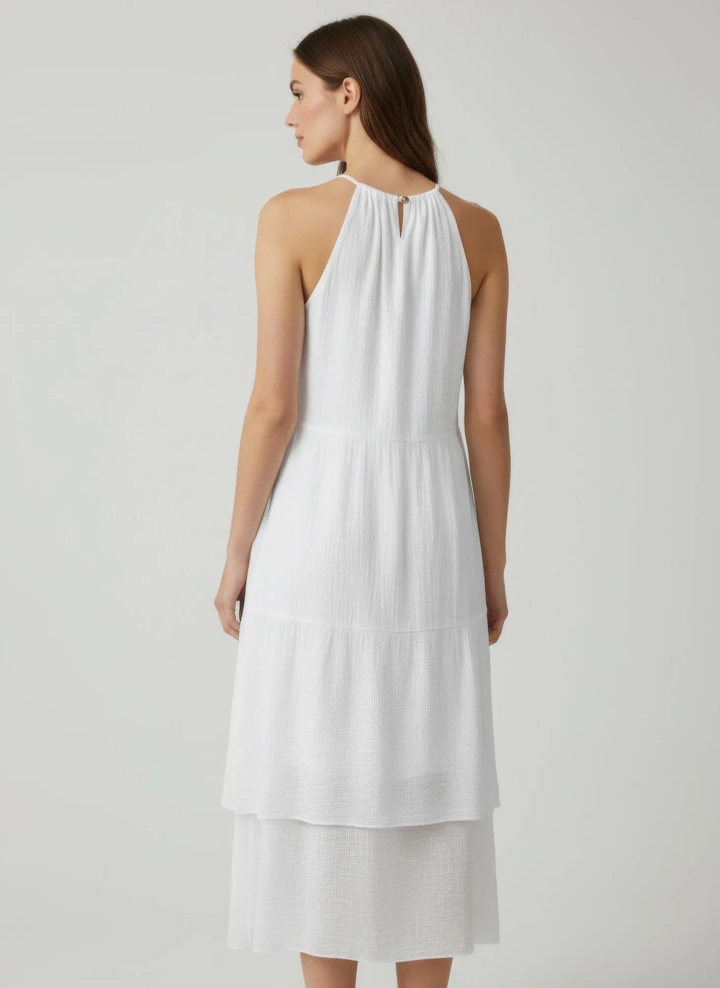 Mlle Gabrielle Solid Sleeveless Dress  Style Ratio