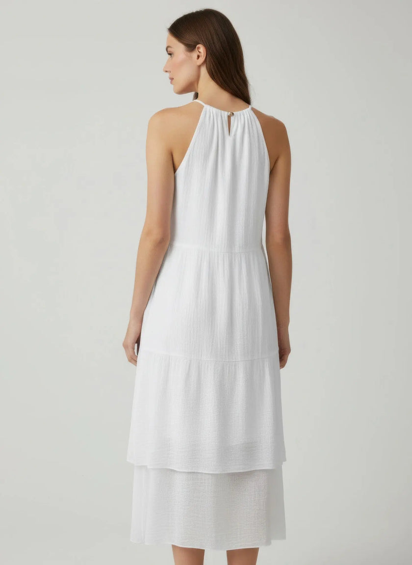 Mlle Gabrielle Solid Sleeveless Dress  Style Ratio