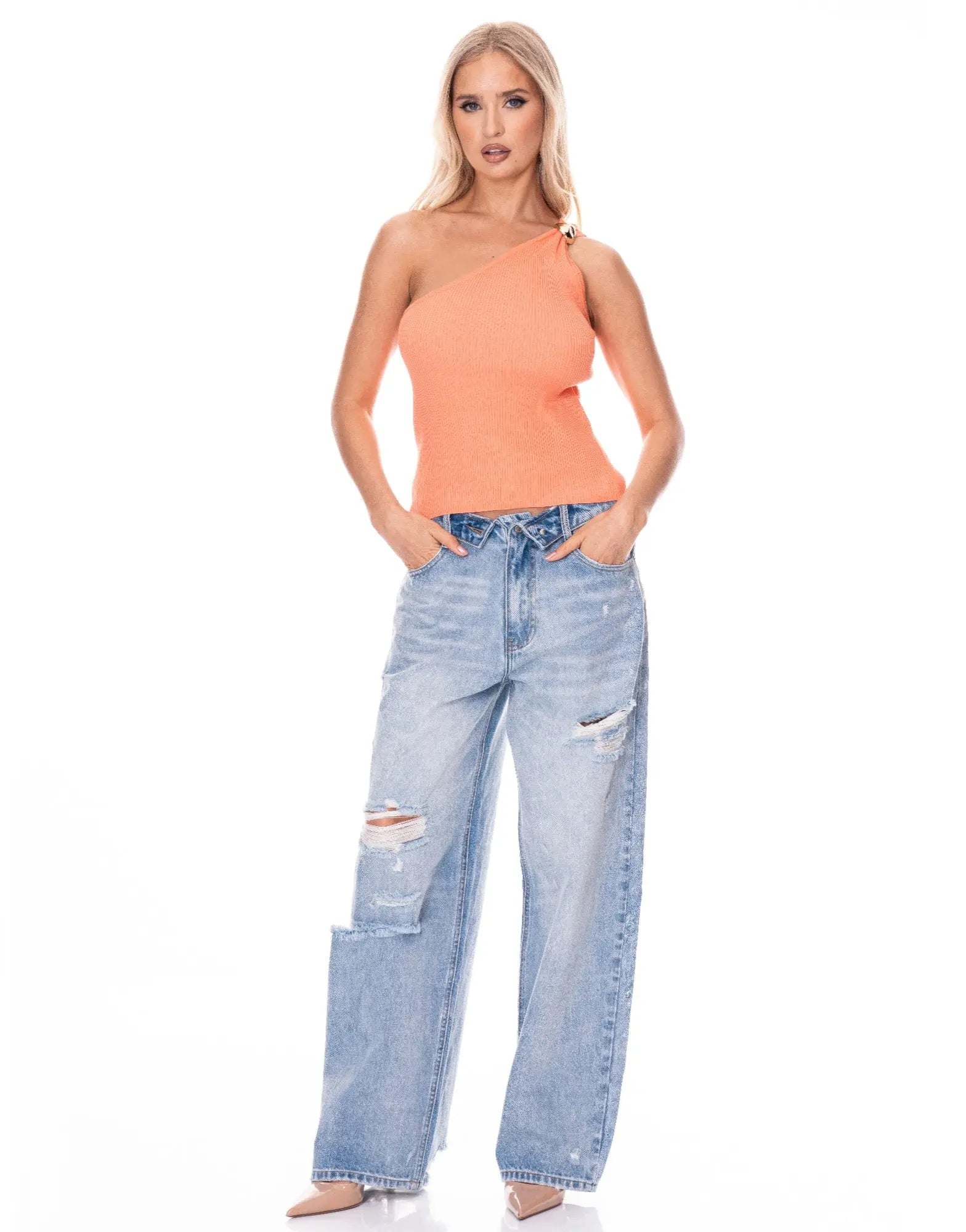 One Shoulder Top  Style Ratio