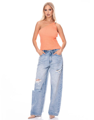 One Shoulder Top  Style Ratio
