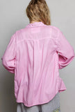 POL Washed Textured Cotton Western Button Front Shirt  Style Ratio