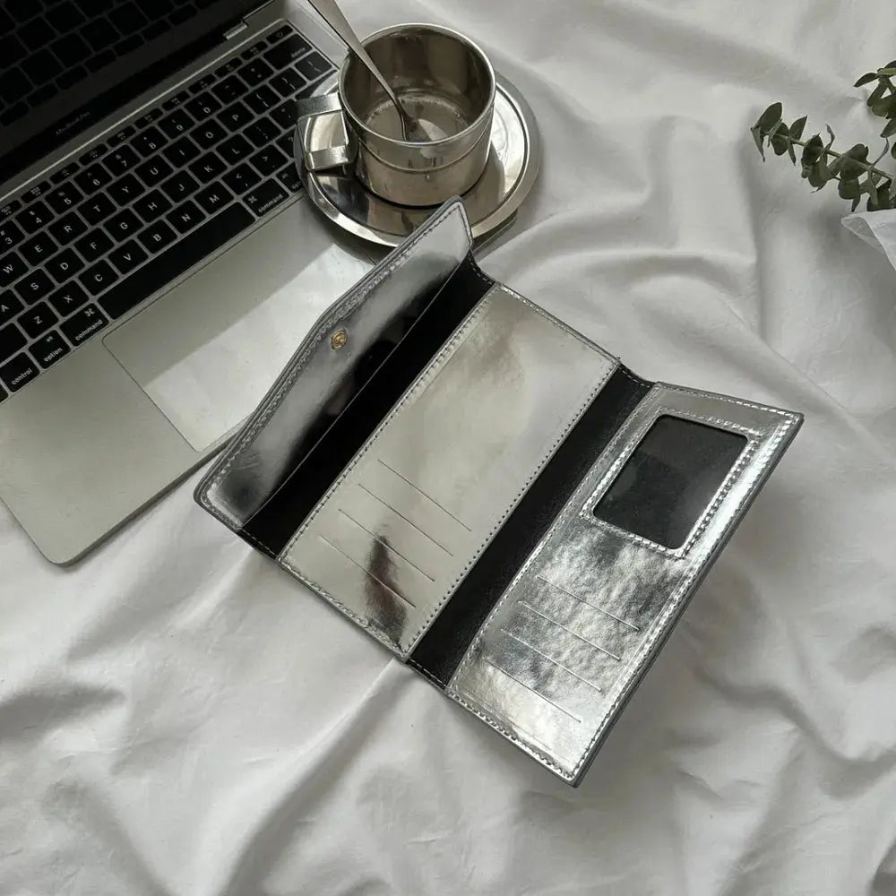 Perfect Size Faux Leather Wallet  Style Ratio