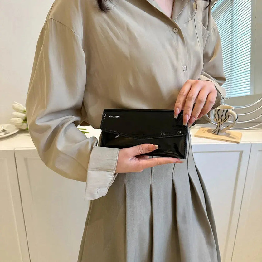 Perfect Size Faux Leather Wallet  Style Ratio