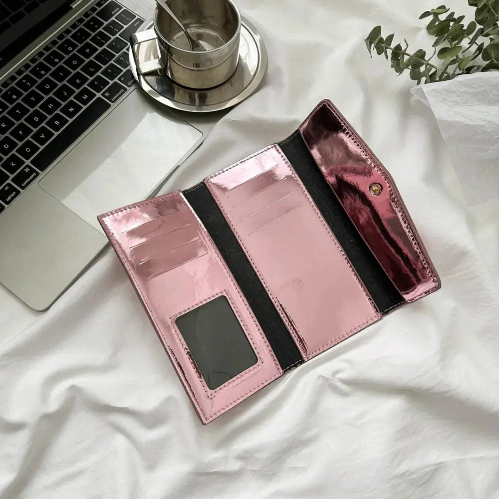Perfect Size Faux Leather Wallet  Style Ratio