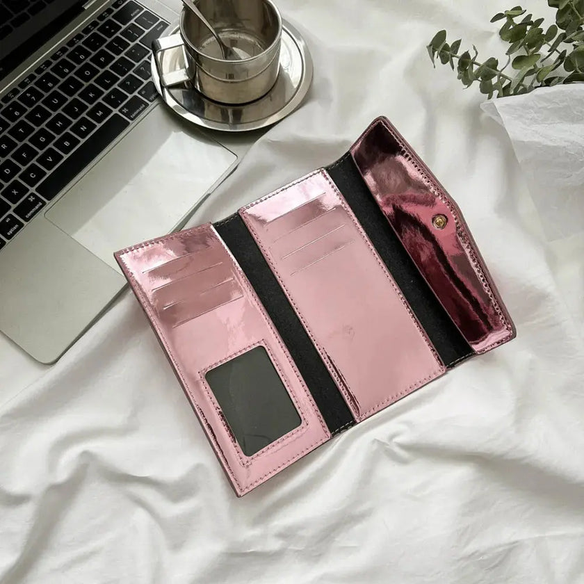 Perfect Size Faux Leather Wallet  Style Ratio