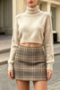 Plaid Mini Skirt  Style Ratio