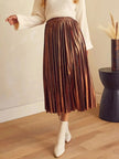 Pleated Midi Skirt  Style Ratio