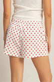 Polka Dot Drawstring Shorts  Style Ratio