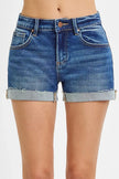 RISEN Low Rise Cuffed Shorts  Style Ratio