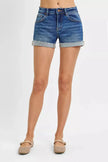 RISEN Low Rise Cuffed Shorts  Style Ratio