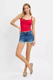 RISEN Low Rise Cuffed Shorts  Style Ratio