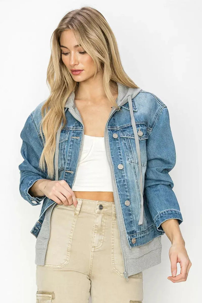 RISEN Oversized Hoodie Jacket  Style Ratio