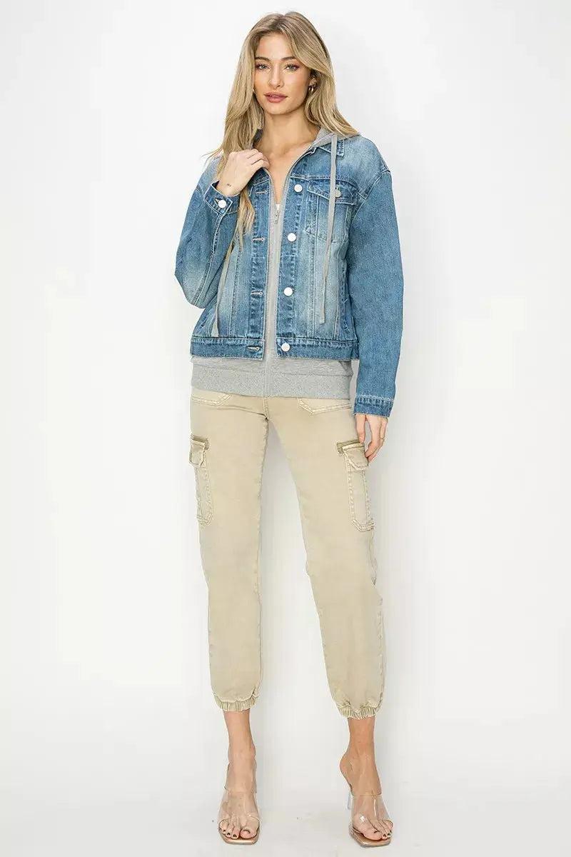 RISEN Oversized Hoodie Jacket  Style Ratio