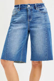 RISEN Raw Hem Slouchy Seamed Jorts  Style Ratio
