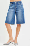 RISEN Raw Hem Slouchy Seamed Jorts  Style Ratio