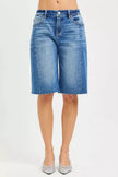 RISEN Raw Hem Slouchy Seamed Jorts  Style Ratio