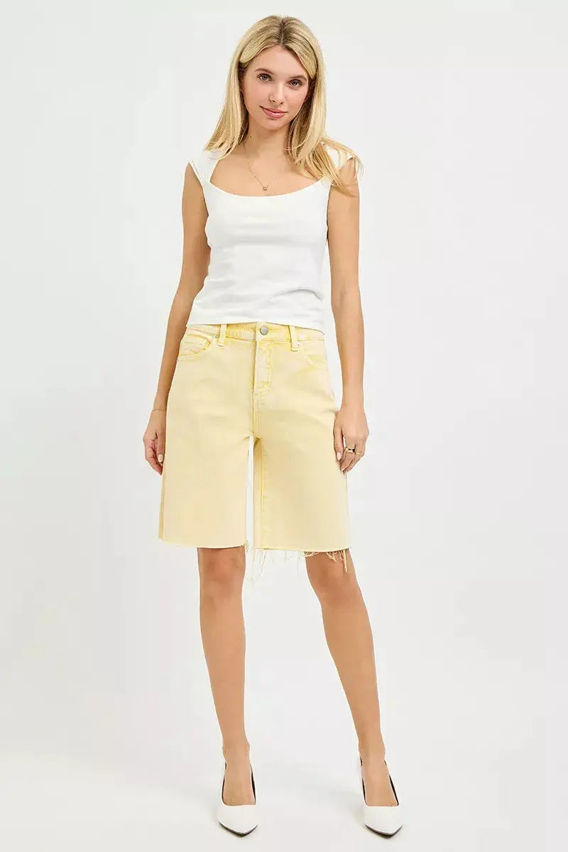 RISEN Slouchy Bermuda Shorts  Style Ratio