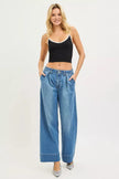 RISEN Slouchy Wide Leg Jeans With Pleats  Style Ratio