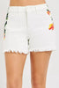 RISEN Tummy Control High Rise Flower Printed Shorts  Style Ratio