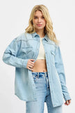 RISEN Western Yoke Style Relaxed Fit Denim Shirts  Style Ratio