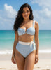 Retro Two Tone Bikini Pin Up Style  Style Ratio