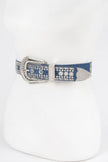 Rhinestone Metal Studded Multi Metal Belt  Style Ratio
