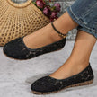 Round Toe Slip-Ons  Style Ratio