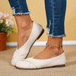 Round Toe Slip-Ons  Style Ratio