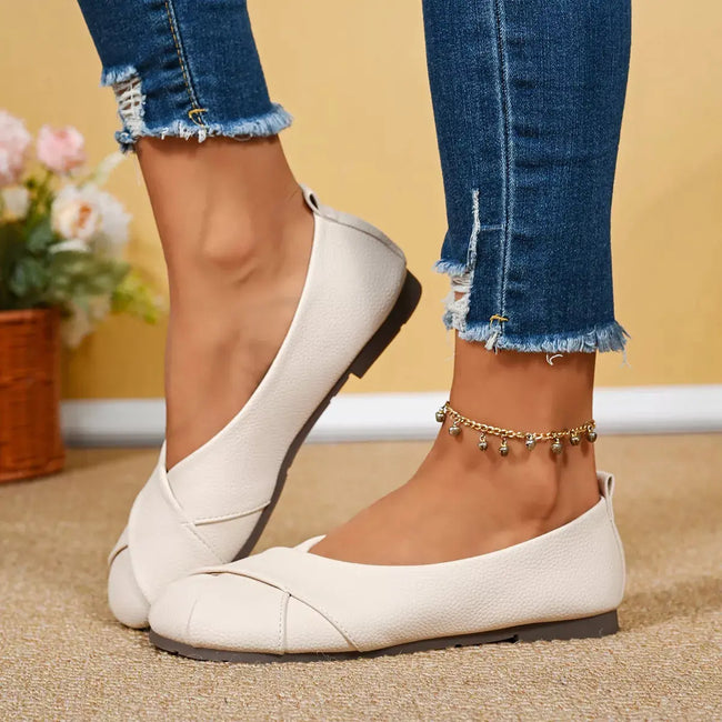 Round Toe Slip-Ons  Style Ratio