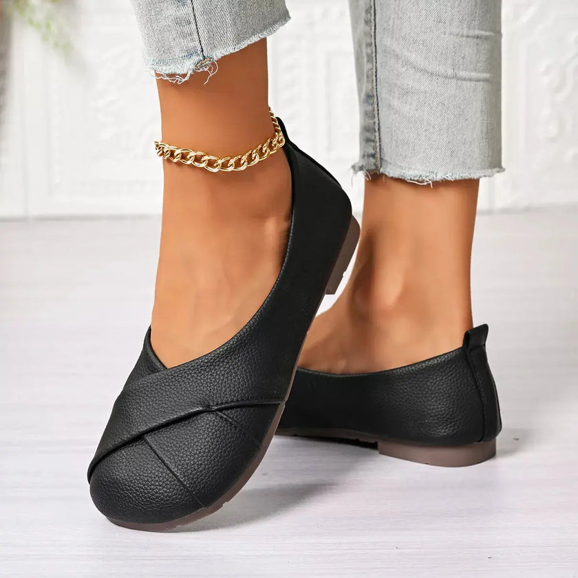 Round Toe Slip-Ons  Style Ratio