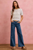 SO ME Seam Detail Mid Rise Stretch Denim Jeans  Style Ratio