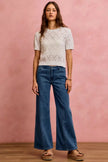 SO ME Seam Detail Mid Rise Stretch Denim Jeans  Style Ratio