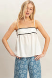 Sleeveless Babydoll Top  Style Ratio