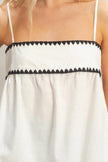 Sleeveless Babydoll Top  Style Ratio