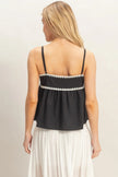 Sleeveless Babydoll Top  Style Ratio