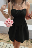 Sleeveless Lace Trim Corset Mini Dress  Style Ratio