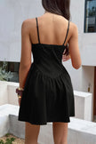 Sleeveless Lace Trim Corset Mini Dress  Style Ratio