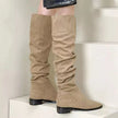 Slouchy Knee High Boots  Style Ratio