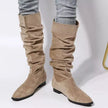 Slouchy Knee High Boots  Style Ratio