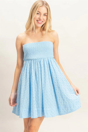 Smocked Tube Top Dress  Style Ratio