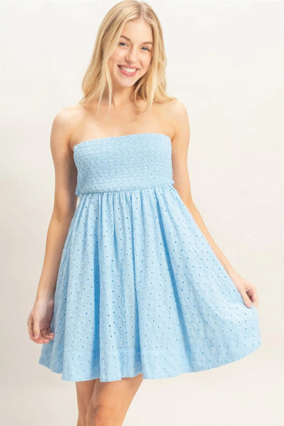 Smocked Tube Top Dress  Style Ratio