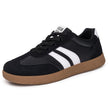 Soft and Lightweight Striped Training Sneakers  Style Ratio