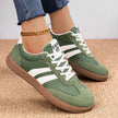 Soft and Lightweight Striped Training Sneakers  Style Ratio