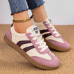 Soft and Lightweight Striped Training Sneakers  Style Ratio